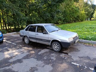 2003 Lada (ВАЗ) 21099, серебристый, 180000 рублей, вид 5