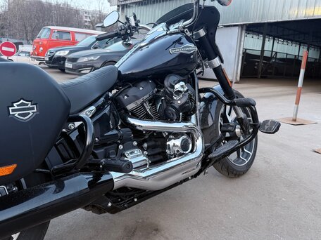 2019 Harley-Davidson Sport Glide, синий, 1750000 рублей, вид 3