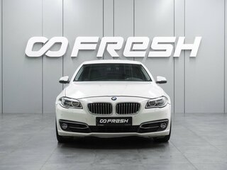 2014 BMW 5 серии 528i xDrive VI (F10/F11/F07) Рестайлинг, белый, 2370000 рублей, вид 3