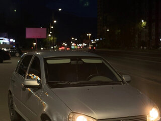 2010 Lada (ВАЗ) Kalina I, серебристый, 200000 рублей, вид 1