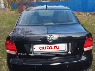 2014 Volkswagen Polo V, чёрный, 835000 рублей, вид 3