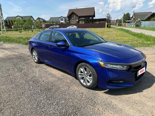 2019 Honda Accord X, синий, 1620000 рублей, вид 2