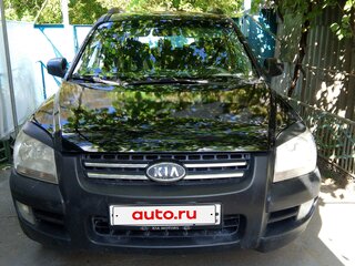 2007 Kia Sportage II, чёрный, 600000 рублей, вид 1