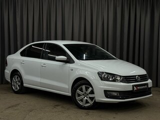 2016 Volkswagen Polo V Рестайлинг, белый, 829900 рублей, вид 2