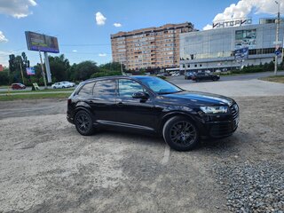 2018 Audi Q7 II (4M), чёрный, 4150000 рублей, вид 5