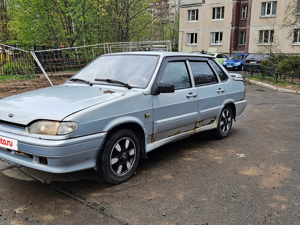 2004 Lada (ВАЗ) 2115, серебристый, 65000 рублей - вид 1