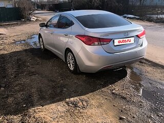 2013 Hyundai Elantra V (MD), серебристый, 710000 рублей, вид 2