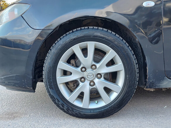 2006 Mazda 3 I (BK) Рестайлинг, чёрный, 285000 рублей - вид 17