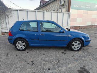 2001 Volkswagen Golf IV, синий, 350000 рублей, вид 5