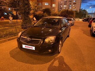 2007 Toyota Avensis II Рестайлинг, чёрный, 730000 рублей, вид 2