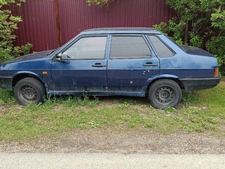 2002 Lada (ВАЗ) 21099, серебристый, 75000 рублей, вид 3