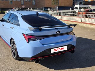 2022 Hyundai Avante N VII, голубой, 3600000 рублей, вид 4