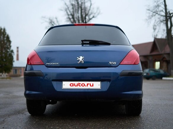 2008 Peugeot 308 I, синий, 530000 рублей - вид 2