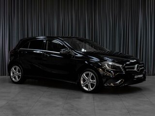 2014 Mercedes-Benz A-Класс 180 III (W176), чёрный, 1559000 рублей, вид 1
