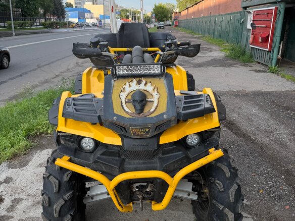2021 Stels ATV-650 Guepard Trophy, жёлтый, 680000 рублей - вид 16