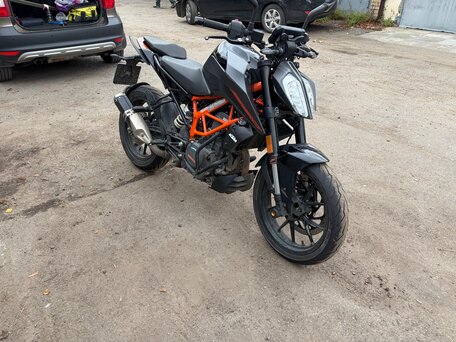 2023 KTM 390 Duke, чёрный, 480000 рублей, вид 1