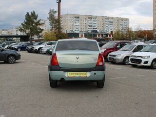 2005 Renault Logan I, голубой, 159000 рублей, вид 4
