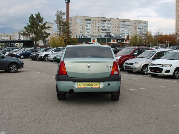 2005 Renault Logan I, голубой, 159000 рублей - вид 3