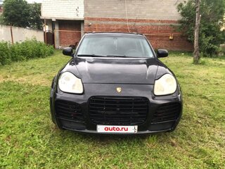 2003 Porsche Cayenne Turbo I (955), чёрный, 850000 рублей, вид 2