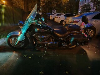 2008 Suzuki Intruder C1800R (VLR 1800), чёрный, 725000 рублей, вид 2