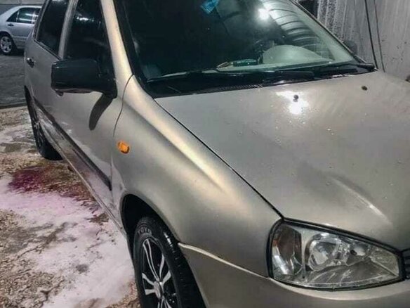 2005 Lada (ВАЗ) Kalina I, бежевый, 200000 рублей