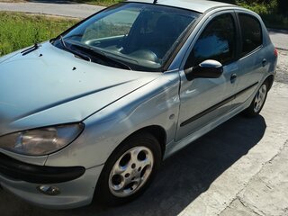 2003 Peugeot 206, голубой, 245000 рублей, вид 1