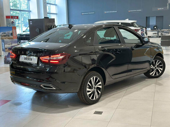 2026 Lada (ВАЗ) Vesta I Рестайлинг (NG), чёрный - вид 2