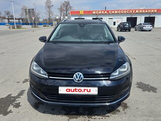 2016 Volkswagen Golf VII, чёрный, 1385000 рублей, вид 2