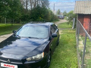 2008 Mitsubishi Lancer X, чёрный, 700000 рублей, вид 2