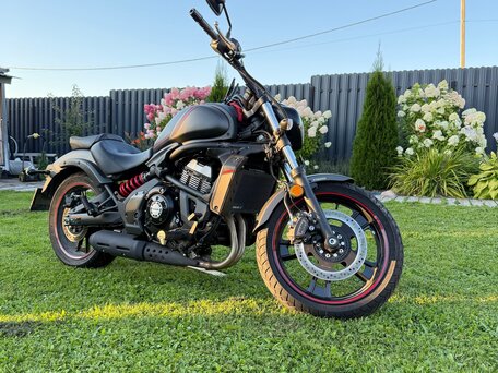 2021 Kawasaki EN650 Vulcan S, серый, 900000 рублей, вид 4