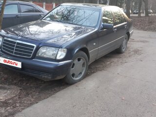 1997 Mercedes-Benz S-Класс 300 III (W140) Рестайлинг, синий, 1400000 рублей, вид 1