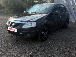 2011 Renault Logan I Рестайлинг, чёрный, 290000 рублей, вид 1