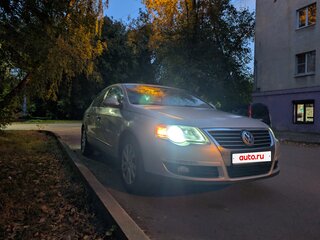 2009 Volkswagen Passat B6, серебристый, 650000 рублей, вид 2