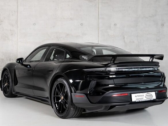 2026 Porsche Taycan Turbo GT I Рестайлинг, чёрный - вид 5