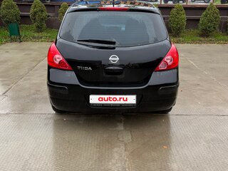 2008 Nissan Tiida I, чёрный, 630000 рублей, вид 3