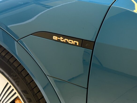 2020 Audi e-tron 55 I, голубой, 4390000 рублей - вид 11