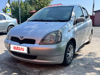 2001 Toyota Vitz I (P10), серый, 240000 рублей, вид 1