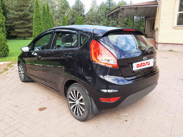 2012 Ford Fiesta Mk6, чёрный - вид 7