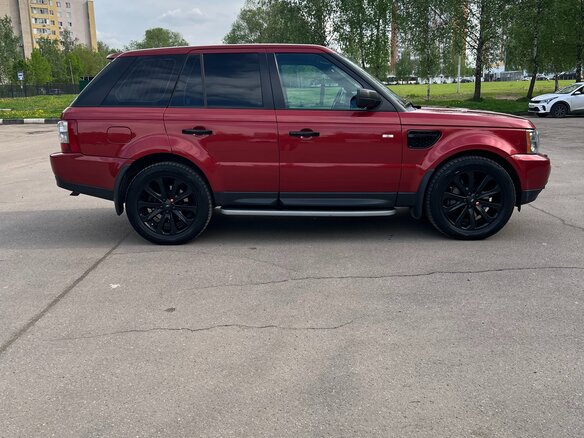 2009 Land Rover Range Rover Sport I, красный, 1700000 рублей - вид 3