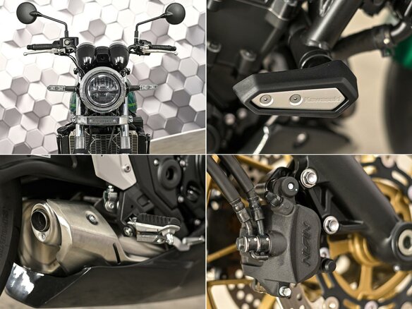 2023 Kawasaki Z 650RS, зелёный, 769000 рублей - вид 9