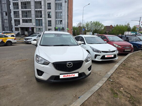 2013 Mazda CX-5 I, белый, 1780000 рублей