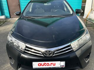 2013 Toyota Corolla XI (E160, E170, E180), чёрный, 1250000 рублей, вид 1