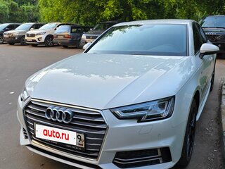 2018 Audi A4 V (B9), белый, 3199000 рублей, вид 2