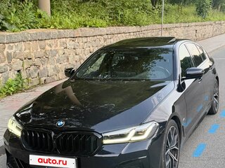 2020 BMW 5 серии 530i VII (G30/G31/G38) Рестайлинг, чёрный, 3850000 рублей, вид 1
