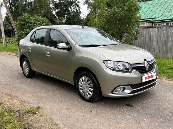 2014 Renault Logan II, бежевый, 770000 рублей - вид 2