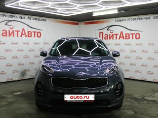 2018 Kia Sportage IV Рестайлинг, синий, 1799000 рублей, вид 2