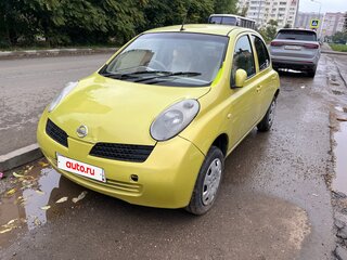 2004 Nissan March III (K12), жёлтый, 253000 рублей, вид 1