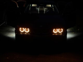 1996 BMW 5 серии 528i IV (E39), зелёный, 680000 рублей, вид 2