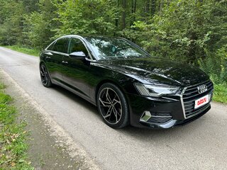 2019 Audi A6 40 TDI V (C8), чёрный, 3800000 рублей, вид 3
