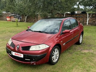 2006 Renault Megane II Рестайлинг, красный, 360000 рублей, вид 3